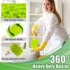 4-Pack Fleece Dusters for Swiffer, 360 Reusable Duster Refills Heavy Duty Pads for Swiffer Hand Duster Dry Duster, Green view 2