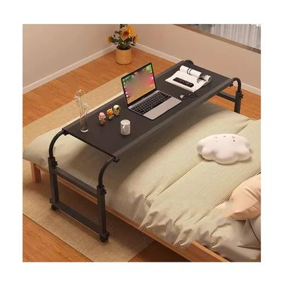 Overbed Table Overbed Table Over Bed Table With Wheels, Mobile Queen Size Bed Table For Bedroom, Rolling Tray Table For Living Room, Width/Height Adjustable(Size:120x40x65-95cm,Color:style1) (Style1 1