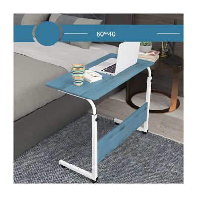 LIPJIA Overbed Table Mobile Overbed Computer Table Mobile Lap Table, Days Overbed Table, Adjustable Height 70-90Cm 4 Casters Table with Wheels Over Bed