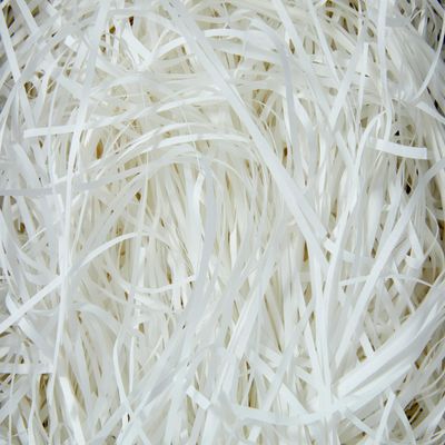 Sansam Cut Paper Shred Filler, 1.1 LB White Conffetti Hamper Filling Paper for Basket and Gift Box Filling, Gift Wrapping,Packaging, Shipping, Moving, Cushioning