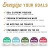Deckiez Energy Pouches, 5 Cans (100 Pouches), Sugar Free Caffeine Supplement, Coffee Pouches & Energy Drink Alternative, 50mg Caffeine Pouches, Raspberry Flavor view 4
