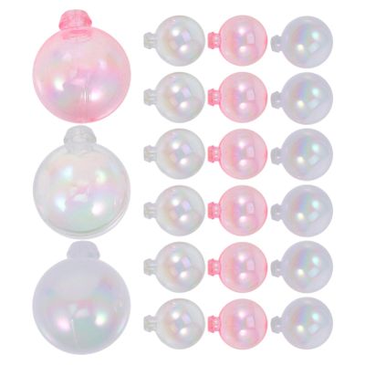 JOINPAYA 30pcs Bubble Cake Decorative Cake Toppers for Birthdays Weddings Parties Fun Decorations Rainbow Colors for Desserts and Treats