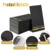 Tamone 100PCS 3-Ply Black Paper Napkins - Black and Gold Napkins Disposable - Premium Quality Black Napkins Soft and Absorbent for New Year, Wedding and Birthday view 3