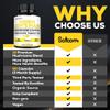 Satoomi Reishi Supplement Complex 5000Mg - 10in1 Combined with Lions Mane, Cordyceps Sinensis, Chaga Mushroom & Others - 90 Capsules for 3 Months view 4