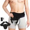 Fanwer Ostomy Belt Black Men & Women - Stealth Colostomy Belt for Ostomy Bag, Ostomy Wrap Abdomen, Ostomy Support Belt, Colostomy Bag Covers for Sport & Daily Life view 1