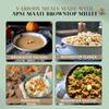 Apni Maati Browntop Millet|Natural Whole Grain for eating |Korale/Makra/Andu Korralu/Hari Kangani|Gluten free Millet Rice| Direct from Farm (400, Grams), 88 oz view 2