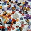 10 Kinds Gemstones and Crystals Set Tumbled Chips Crystals for Jewelry Making,Candle Making,Crushed Stones Rocks and Minerals Science Kit,Black Tourmaline,Rhodonite view 4
