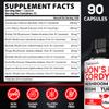 Satoomi 10in1 Cordyceps Mushroom Supplement - Blended with Lions Mane, Turkey Tail Mushroom, Reishi Mushroom & Others - 90 Capsules for 90 Serving Supply view 2