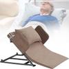 Electric Lifting Bed Backrest, Portable Medical Pillow Lifter, Adjustable Mattress Sit-Up Back Stand Assist Aid,Brown view 1