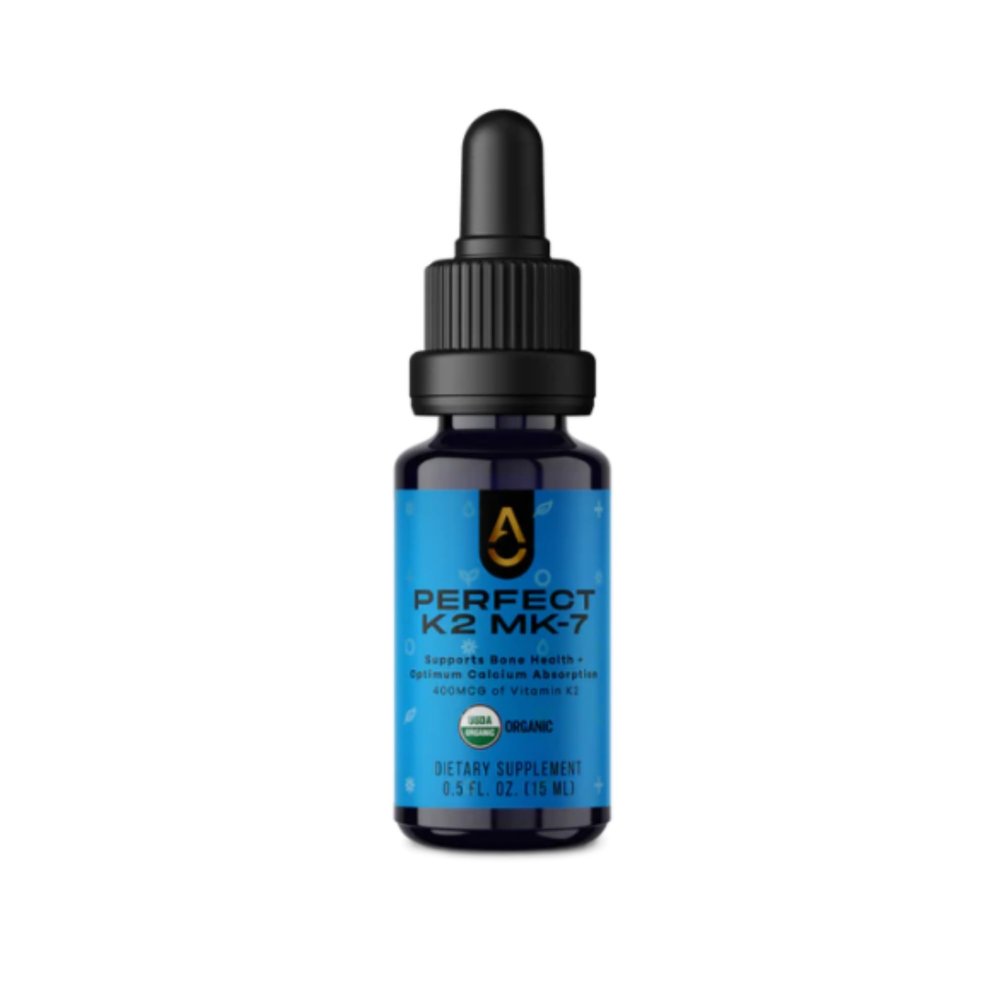 ACTIVATION Perfect K2 MK-7 Liquid Supplement | 15 ml | High Bioavailability for Enhanced Bone and Dental Health | Supports Efficient Calcium Absorption | Easy-to-Use Liquid Dropper