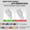 Edvbela Mortons Extension Orthotic Carbon Fiber Insole for Morton's Toe, Turf Toe, Hallux Rigidus, Foot Fractures, Arthritis, Rigid Insert for Hiking, Trekking, Alternative to Post Op Shoe - 1 Piece view 4