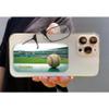 Always With You ThinOptics Readers - Armless On-Nose Reading Glasses - Slim Printed Case Attaches to Phone or Fits in Wallet - Baseball Field 2.5x view 3