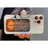 Always With You ThinOptics Readers - Armless On-Nose Reading Glasses - Slim Printed Case Attaches to Phone or Fits in Wallet - Basketball Court 1.0x view 3