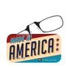 Always With You ThinOptics Readers - Armless On-Nose Reading Glasses - Slim Printed Case Attaches to Phone or Fits in Wallet - Made in America 1.0x view 2