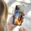 Always With You ThinOptics Readers - Armless On-Nose Reading Glasses - Slim Printed Case Attaches to Phone or Fits in Wallet - American Truck 2.0x view 3
