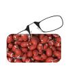 Always With You ThinOptics Readers - Armless On-Nose Reading Glasses - Slim Printed Case Attaches to Phone or Fits in Wallet - Footballs 2.0x view 2