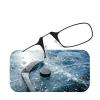 Always With You ThinOptics Readers - Armless On-Nose Reading Glasses - Slim Printed Case Attaches to Phone or Fits in Wallet - Hockey 1.5x view 2