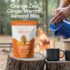 Earthside Farms Orange Ginger Almonds, Candied Almonds, Sweet Almonds, Low Sugar Keto snack, Gluten Free, Plant Protein, Vegan, Whole, Natural, Superfood Healthy Snack view 4
