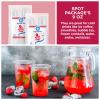 Diplastible 960 Pack 9 oz Clear Plastic Cups for Parties, Disposable Drinking Cups for Birthday Party Supplies, Office, Home, Events, or Picnics view 2