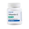 AmeriCan Goods Major Vitamin C 100 Tablets 250mg Dietary Supplement for Adults Tablets Vitamin-C (as Ascorbic Acid) Free Gluten & Lactose view 1