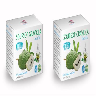 soursop tea organic, tea for immune system, organic antioxidant tea, digestion tea - GRAVIOLA SOURSOP TEA K-CUPS - digestion support tea, immune support tea, leaves tea - 2 Boxes 20 K-cups