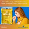 Halls Sugar Free Honey Lemon- Relief Cough Drops, Economy Pack, 70 Drops (1 Pack), Set with Fusion Shop Store Box (1), Small, Yellow view 2
