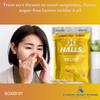 Halls Sugar Free Honey Lemon- Relief Cough Drops, Economy Pack, 70 Drops (1 Pack), Set with Fusion Shop Store Box (1), Small, Yellow view 3