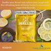 Halls Sugar Free Honey Lemon- Relief Cough Drops, Economy Pack, 70 Drops (1 Pack), Set with Fusion Shop Store Box (1), Small, Yellow view 4