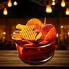 Old Vienna of St. Louis Red Hot Riplets Ridged Potato Chips 9oz Bags (4 Pack) by TranadaCo view 3