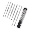 FRCOLOR 21pcs Stainless Steel Ear Wax Kit Ear Cleaning Tools for Home Use Storage Box for Family view 2