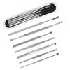 FRCOLOR 21pcs Stainless Steel Ear Wax Kit Ear Cleaning Tools for Home Use Storage Box for Family view 3
