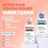 Genexa Clean Cough & Congestion + Nighttime Relief Combo Pack, Dye Free, 0% Artificial Additives, Liquid Multi-Symptom Cough, Cold, & Flu, Organic Blueberry Flavor, 12 fl oz (2 Pack) view 4