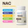 Puregen Labs N-Acetyl-L-Cysteine (NAC) 600mg, NAC 600 mg, Potent antioxidant Support, Free-radicals, Easy to Absorb - Total 120 Vegetarian Capsules view 3