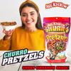ASS KICKIN Pretzels 12 Ounce Size Flavor Pack Seasoned Pretzel Twists (12oz, Churro) view 2