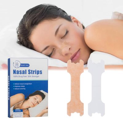 Anti-Snoring Devices Nasal-Strips for Breathing Nasal Congestion Relieve (30 Count)