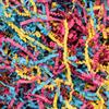LDKGHE 4 oz Crinkle Cut Paper Shred Filler for Gift Wrapping Baskets Filling Box Birthdays Christmas Thanksgiving Easter Weddings Valentines Mother's Day Anniversaries (Pink,Blue & Yellow) view 1