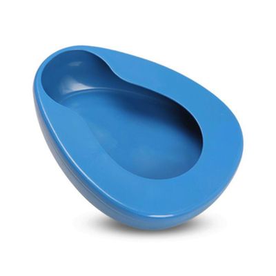 SHIJT Bed Pan for Bedside Toilet Portable Easy to Clean Bedpans for Elderly Women Men Durable Potty for Patients, Medical Centers(Color:Blue)