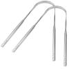 2 Pack Tongue Scraper,Stainless Steel Tongue CleanersMetal Tongue Scraper, Tongue Scrapers for Adults, Stainless Steel Tounge Scrappers, Tounge Scraper, Portable Tongue Scrappers