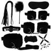 Bed Restraints Kit for Couple Under King Bed Straps Restraints Spreaders Bar Legs and Hands Sex Ties for Adult Play Ankles and Wrists for Men Sex Furniture for Adults Couples Bedroom Toy Sweater Black view 1