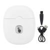 Electric utom tic N il Clipper with Light nd 2 Speeds, Fingern il Cuer, Re ble S fety B by N il Clippers for Kids, Seniors nd dult (White) view 2