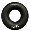 ActiveGoodsCo Hand & Forearm Exerciser - Single ring or Set, Resistance 10-120Lb, Diameter 2.5-3,5in. Visit to see more options (Single 150Lb-3.5in Black) view 1