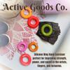 ActiveGoodsCo Hand & Forearm Exerciser - Single ring or Set, Resistance 10-120Lb, Diameter 2.5-3,5in. Visit to see more options (Single 150Lb-3.5in Black) view 4