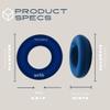ActiveGoodsCo Hand & Forearm Exerciser - Single ring or Set, Resistance 10-120Lb, Diameter 2.5-3,5in. Visit to see more options (Single 90Lb-3.5in Blue) view 3