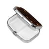 Zlyyxy Pill Box 2 Compartment Medicine Pill Case,Portable Travel Pillbox Pocket Pill Case Compact Pill Organizer,Daily Pill Box to Hold Vitaminsbook Room Mysterious Library view 2