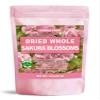 Edible Dried Sakura Blossoms, Premium Dried Whole Sakura Cherry Blossoms, 1.0oz(28.0g) view 1