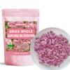 Edible Dried Sakura Blossoms, Premium Dried Whole Sakura Cherry Blossoms, 1.0oz(28.0g) view 2