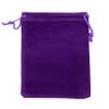 AEAOA Gift Bags, Pack of 25 Pieces 4" X 3" Velvet Drawstring Jewelry Pouches, for Candy, Pins, Jewelry, Treats, Birthday Party Favors (Purple) view 4