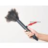 AthuAh Duster, Set Feather Duster Household Ostrich Feather Duster Car Dust Sweeping Artifact Cleaning Tool Chicken Feather Duster Dusting Soft Brush Handle Dusters Brushes view 4