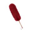 AthuAh Duster, Set Feather Duster Dust-Sweeping Feather Duster Car Feather Duster Dust-Sweeping Household Car Handle Dusters(Color:Red Wine Large) view 1