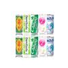 FRKR Korean 10 &12 Drinks Assortment Gift Box [Chilsung Cider/Mikis/Demisoda/Banana Milk/McCOL/MoguMogu/2%/SacSac/Etc.] Soft Drinks + Real Fruit Drinks + Energy Drinks (10, Movie Night) view 1
